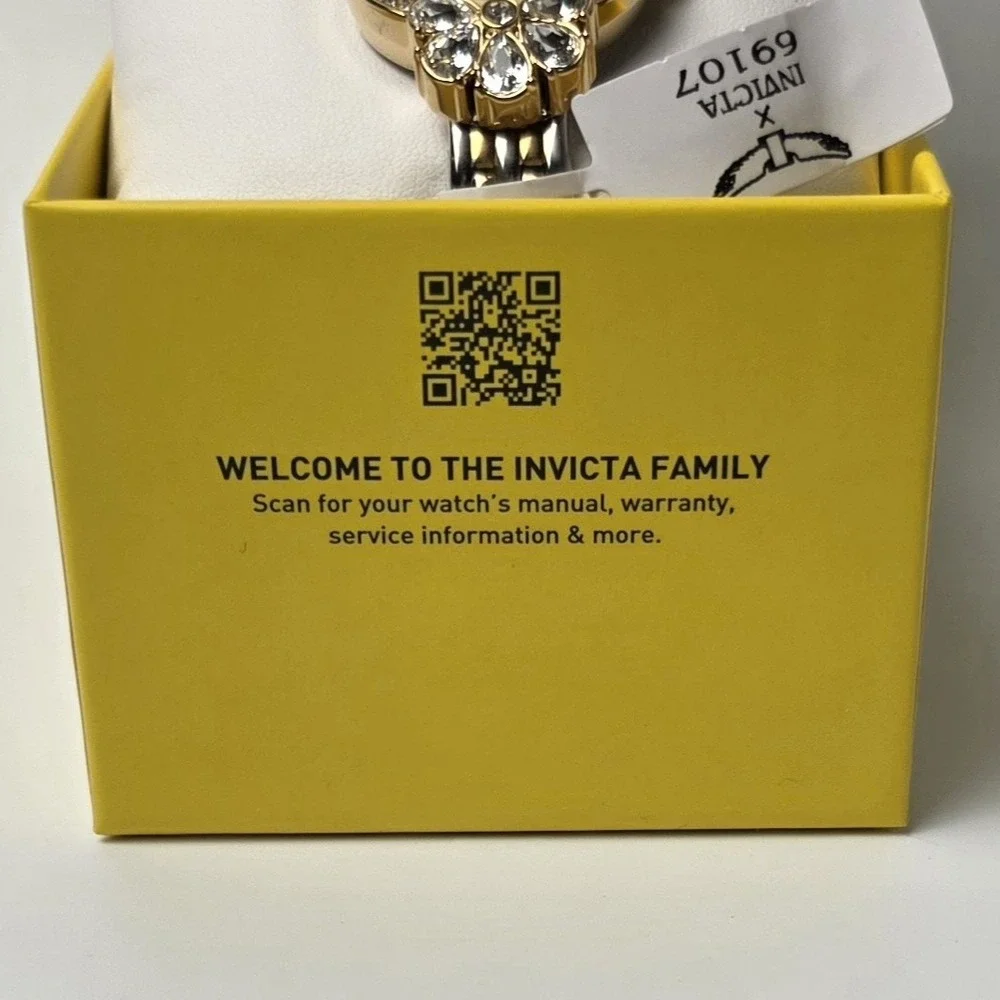 NEW Invicta Wildflower Women's Watch 30mm, Silver, Rose Gold‎ (69107) #0438